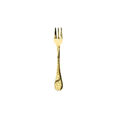 Mepra Coccodrillo Cake Fork - 48 Pieces In Nero