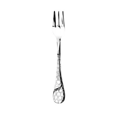 Mepra Coccodrillo Cake Fork - 48 Pieces In Silver