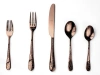 Mepra Coccodrillo Flatware Set In Brown