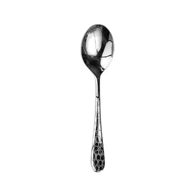 Mepra Coccodrillo Serving Spoon In Silver