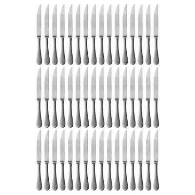 Mepra Coccodrillo Steak Knife - 48 Pieces In Silver