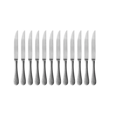 Mepra Coccodrillo Steak Knife In Silver