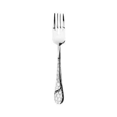 Mepra Coccodrillo Table Fish Fork - 12 Pieces In Silver