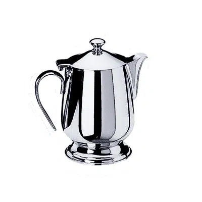 Mepra Coffee Pot With Base; Bombata C: 37-1/4 Oz. In Silver