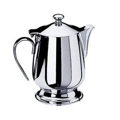 Mepra Coffee Pot With Base Bombata C 67-5/8 oz In Silver