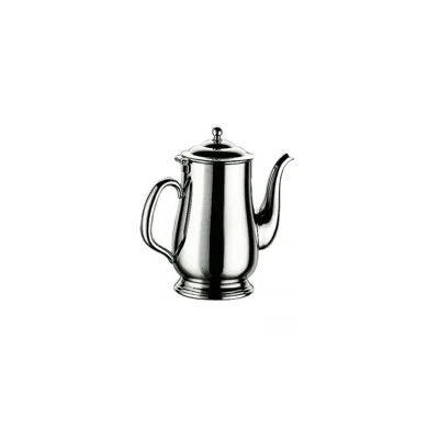 Mepra Coffee Pot With Base; Palace C: 17-2/3 Oz. In Silver