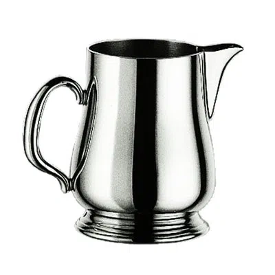 Mepra Creamer/milk Jug With Base; Palace C: 12-1/3 Oz. In Silver