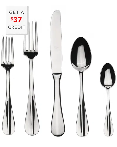 Mepra Cutlery 20pc Set With $37 Credit In Silver