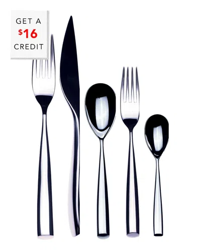 Mepra Cutlery 5pc Set With $16 Credit In Silver