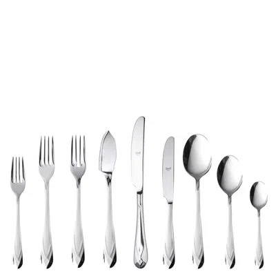 Mepra Diamante Flatware Set - 54 Pieces - Stainless Steel