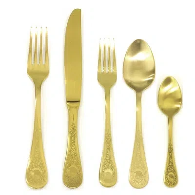 Mepra Diana 5 Piece 18/10 Stainless Steel Flatware Set, Service For 1