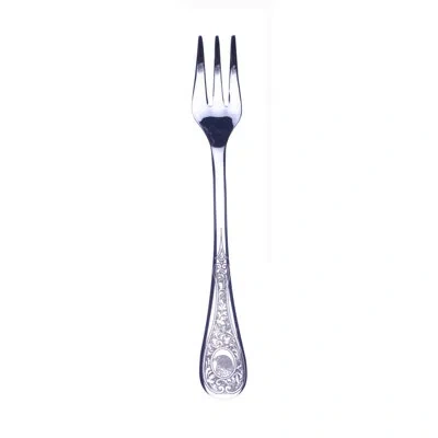 Mepra Diana Cake Fork - 12 Pieces In Silver