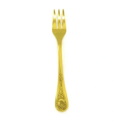 Mepra Diana Cake Fork - 48 Pieces In Ice Oro