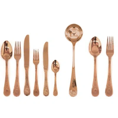 Mepra Diana Flatware Set - 39 Pieces In Silver