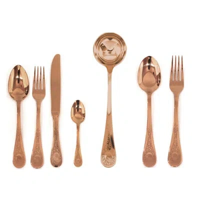 Mepra Diana Flatware Set - 51 Pieces - Stainless Steel In Silver