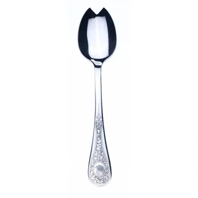 Mepra Diana Salad Servers In Silver