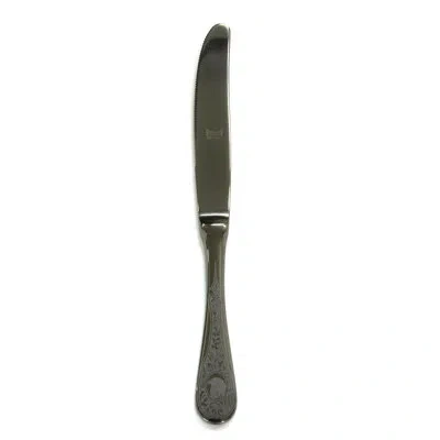 Mepra Diana Table Knife - 24 Pieces In Oro-nero