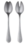 Mepra Distressed Salad Servers In Silver