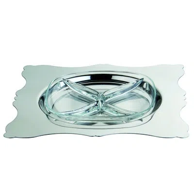 Mepra Dolce Vita Crystal Server - 12 Pieces In Silver
