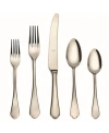 Mepra Dolce Vita Champagne 20-piece Flatware Set In Silver-tone