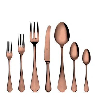 Mepra Dolce Vita Flatware Set - 32 Pieces In Bronze