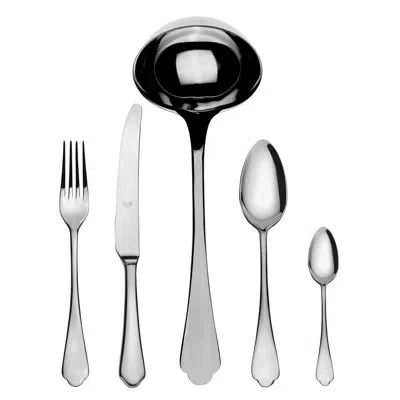 Mepra Dolce Vita Flatware Set - Service For 12 In Silver