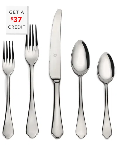 Mepra Dolce Vita Rainbow 5pc Cutlery Set With $37 Credit In Silver