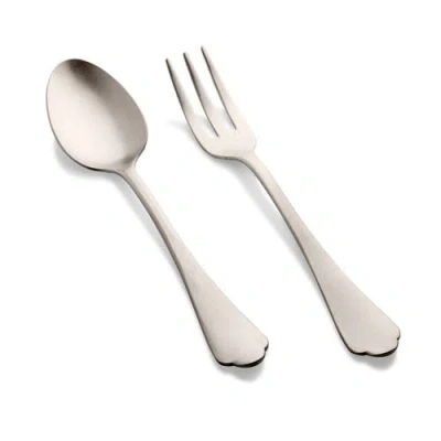 Mepra Dolce Vita Serving Set In Silver