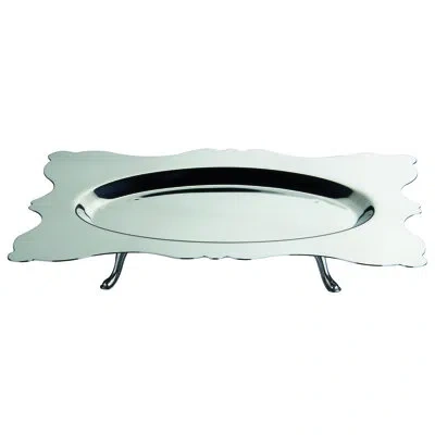 Mepra Dolce Vita Serving Tray In Silver