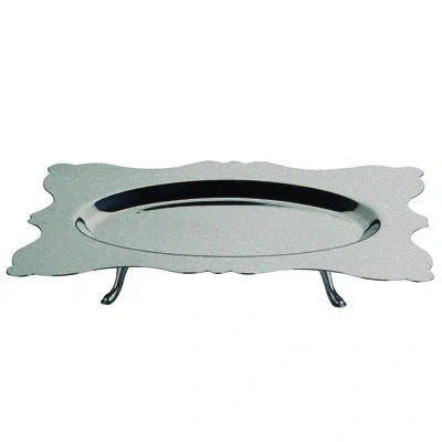 Mepra Dolce Vita Serving Tray In Silver