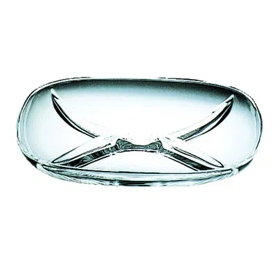 Mepra Dry Aged 18/10 Stainless Steel Tray In Clear