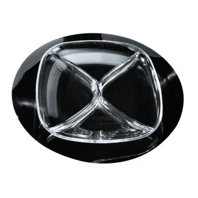 Mepra Dry Aged Hors D'oeuvre Tray - 1 Piece In Black Gold
