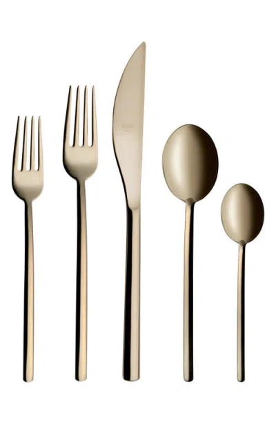Mepra Due 5-piece Place Setting In Gold