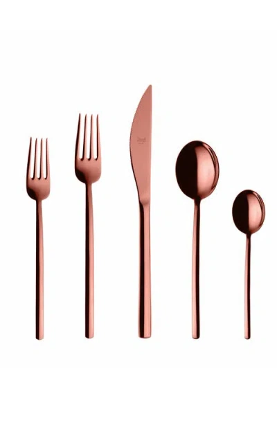 Mepra Due 5-piece Place Setting In Metallic