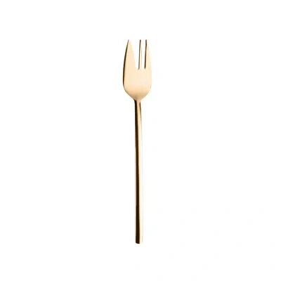 Mepra Due Cake Fork - 24 Pieces In Oro