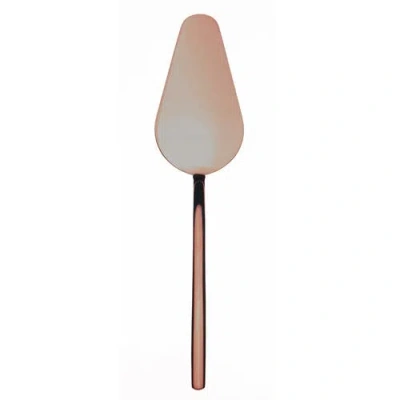 Mepra Due Cake Server In Brown