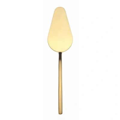 Mepra Due Cake Server In Gold