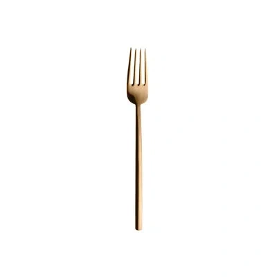 Mepra Due Dessert Fork - 48 Pieces In Oro