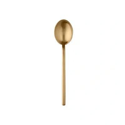 Mepra Due Espresso Spoon In Ice Oro