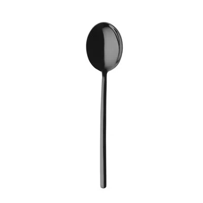Mepra Due Espresso Spoon In Oro-nero