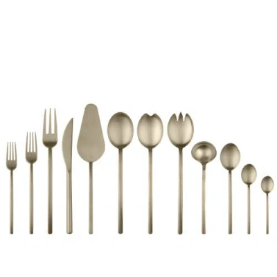 Mepra Due Flatware Set In Gold