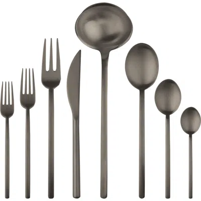 Mepra Due Flatware Set In Gray
