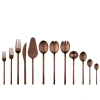 Mepra Due Flatware Set In Brown
