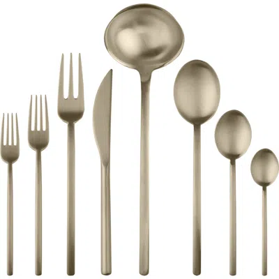 Mepra Due Flatware Set In Gold