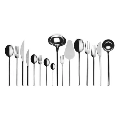 Mepra Due Flatware Set - 126 Pieces - Stainless Steel In Silver
