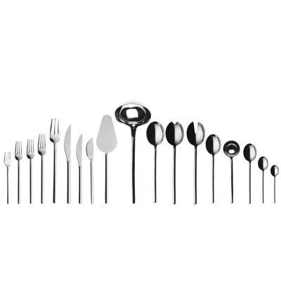 Mepra Due Flatware Set - 151 Pieces - Stainless Steel In Silver