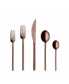 Mepra Linea Flatware Set, 20 Pieces In Bronze