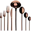Mepra Due Flatware Set In Brown