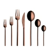 Mepra Due Flatware Set In Brown