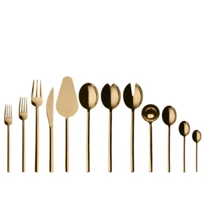 Mepra Due Flatware Set In Gold
